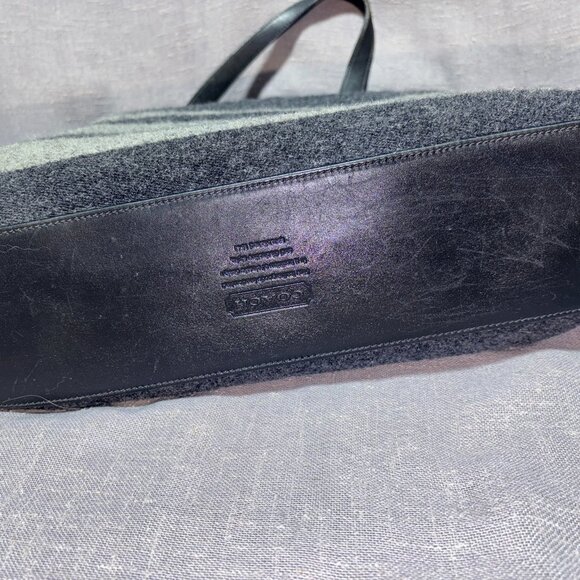Coach Wool Tote Bag - Picture 9 of 10